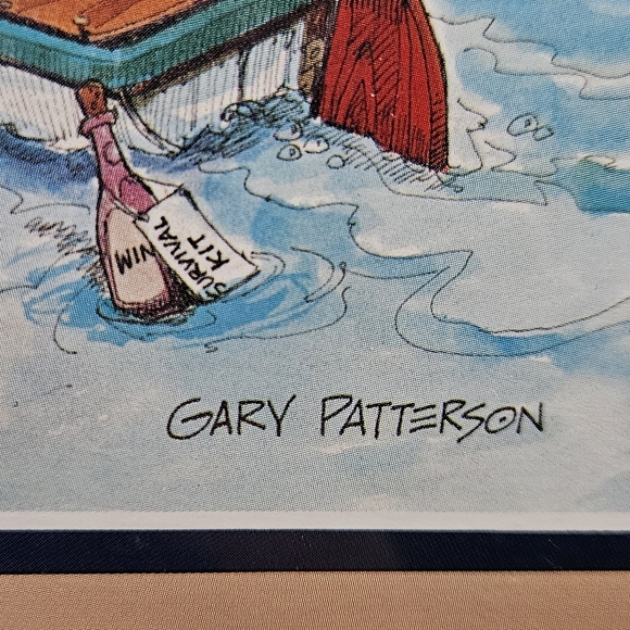 Vintage Gary Patterson Gallery Collection #81085 “Coming About” 1980 USA 8x10 - Picture 3 of 12